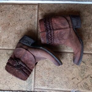 LANE cowboy boots sz.61/2